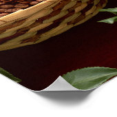 Poster Fèves de café (Coin)