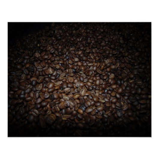 Poster Fèves de café (Devant)