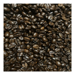 Poster Fèves de café