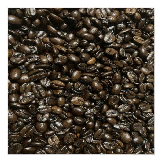 Poster Fèves de café (Devant)