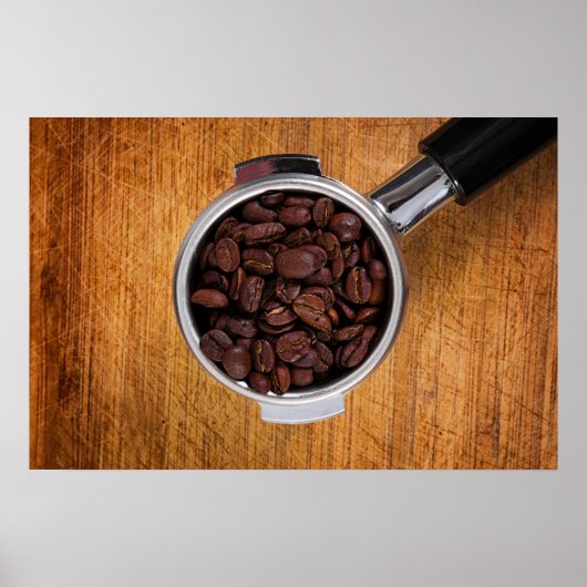 Poster Fèves de café (Devant)