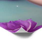 Poster Février Amethyst Purple Girl (Coin)