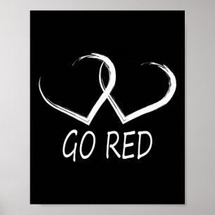Poster Février Mois de la santé cardiaque American Heart