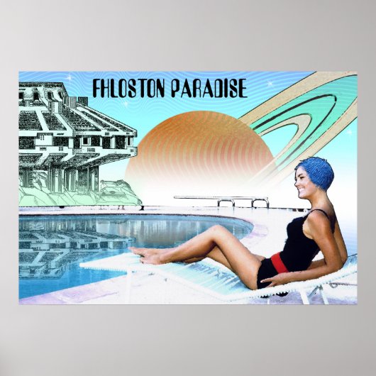Poster Fhloston Paradise ~ Voyage interplanétaire (Devant)