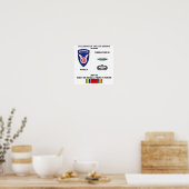 Poster Fiançailles de la 11e division aéroportée (Cuisine)