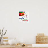 Poster Fiançailles étudiant (affiche en classe) (Cuisine)