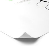 Poster Fiançailles, proposition, cadeau d'anniversaire (Coin)