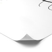 Poster Fiançailles, proposition, cadeau d'anniversaire (Coin)