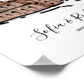 Poster Fiançailles, proposition, cadeau d'anniversaire (Coin)