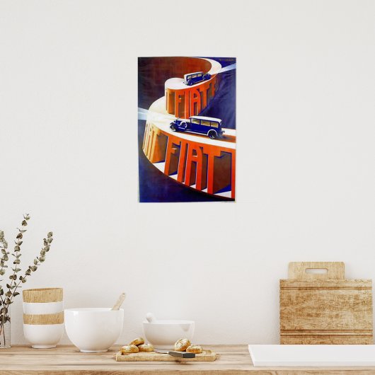 Poster Fiat (Cuisine)