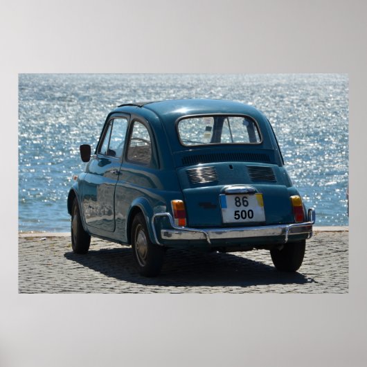 Poster Fiat 500 (Devant)