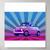 Poster Fiat 500 Bunt (Devant)