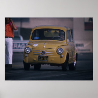 Poster Fiat 600 - Petit Tueur Géant - Glisser Vintage