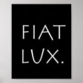 Poster Fiat Lux (Devant)