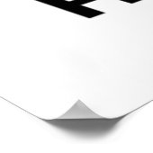 Poster Fibonacci, Quelqu'Un ? (treillis de Fibonacci) (Coin)
