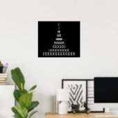 Poster Fibonacci Sequence (Bureau à domicile)