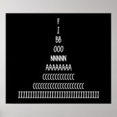 Poster Fibonacci Sequence (Devant)