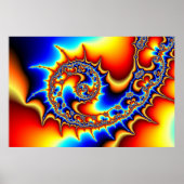 Poster Fibonaccispikeral (Devant)