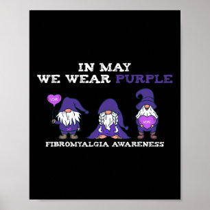 Poster Fibro de sensibilisation à la fibromyalgie en mai