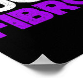 Poster Fibro Fibromyalgie Fibromyositis Grun de douleur c (Coin)