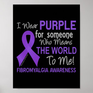 Poster Fibromyalgie Pour Quelqu'Un Qui Veut Dire Que Le M