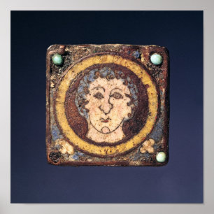 Poster Fibula avec le visage d'un jeune homme