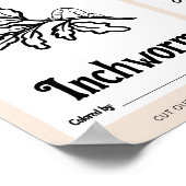 Poster Fiche d'activité de coloration Baby shower ABC (Coin)