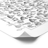 Poster Fiche d'activité mariage pour enfants (Coin)