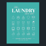 Poster Fiche de la salle de blanchisserie<br><div class="desc">Fiche de la salle de blanchisserie</div>