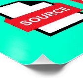 Poster Fichiers sources (Coin)