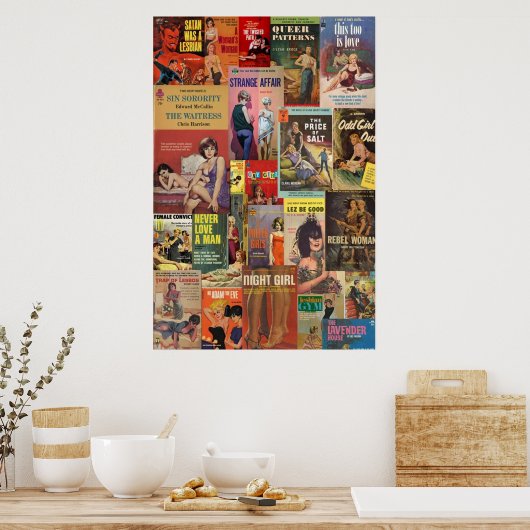 Poster Fiction de pâte lesbienne (Cuisine)