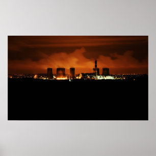 Poster Fiddlers Ferry Power Station