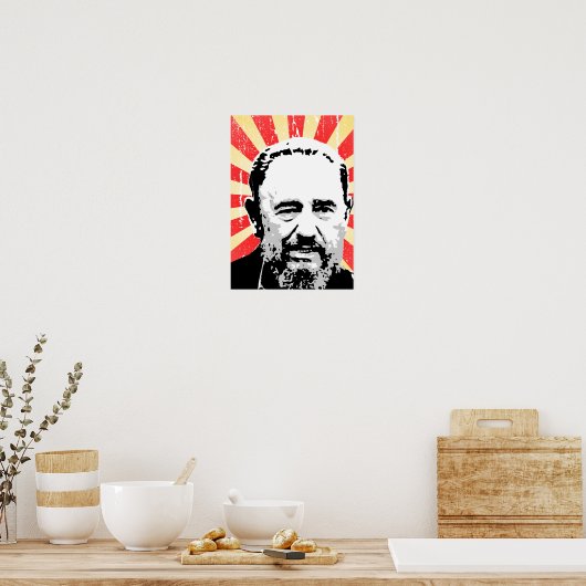 Poster Fidel Castro (Cuisine)