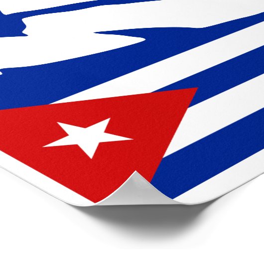 Poster Fidel Castro, Président, Révolution, Cuba, La Hava (Coin)