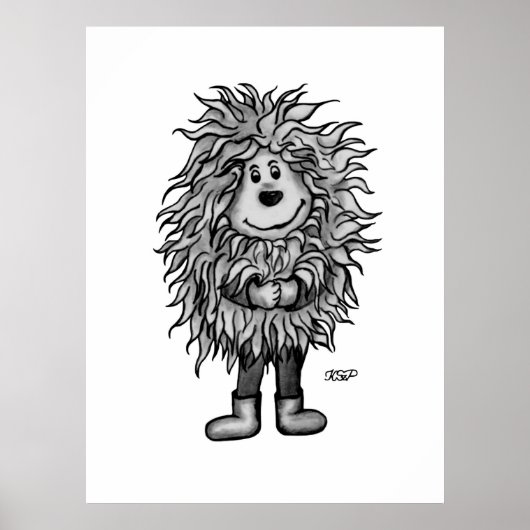 Poster Fidel Le Petit Lutin de la Forêt (Devant)