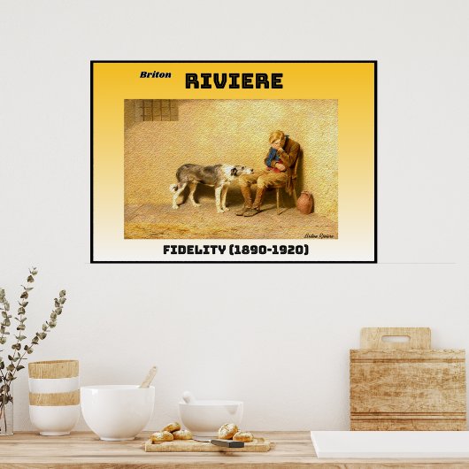Poster Fidélité (Cuisine)