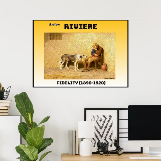 Poster Fidélité (Bureau à domicile)