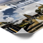 Poster Fidji - Mosaïque - (Coin)