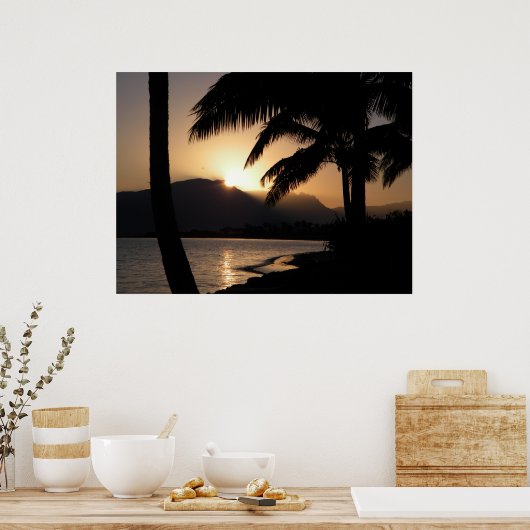 Poster Fidji Sunrise (Cuisine)