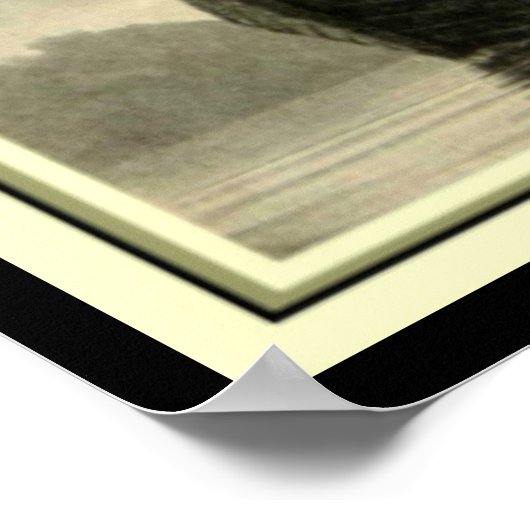 Poster Fidus "Dive" 12 x 16 Art Nouveau Imprimer (Coin)