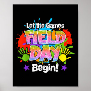 Poster Field Day 2025 Laisser Les Jeux Commencer Les Ense