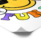 Poster Field Day Fun Day Smile Face Enseignants Field Da (Coin)