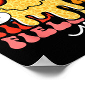 Poster Field Day Vibes Smile Face Enseignant Enfants Happ (Coin)