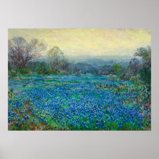 Poster Field of Bluebonnets, 1918-1920 par Julian Onderdo (Devant)