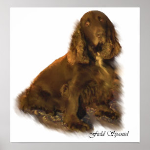 Poster Field Spaniel Art Prints