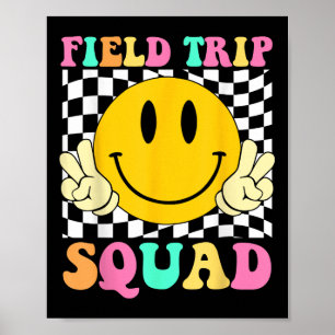 Poster Field Trip Squad Jour Super de campagne Hippie Smi