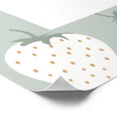 Poster Fields fraises Berry Premier anniversaire | Bienve (Coin)