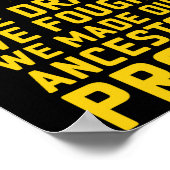 Poster Fier ancêtre (Coin)