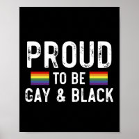 Fier d'être gay et noir