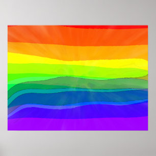 Poster Fier d'être moi - Fierté LGBTQIA